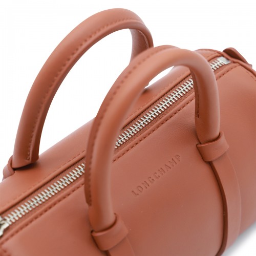 COGNAC LEATHER S DAYLONG TOP HANDLE BAG