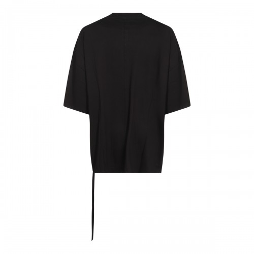 BLACK COTTON T-SHIRT