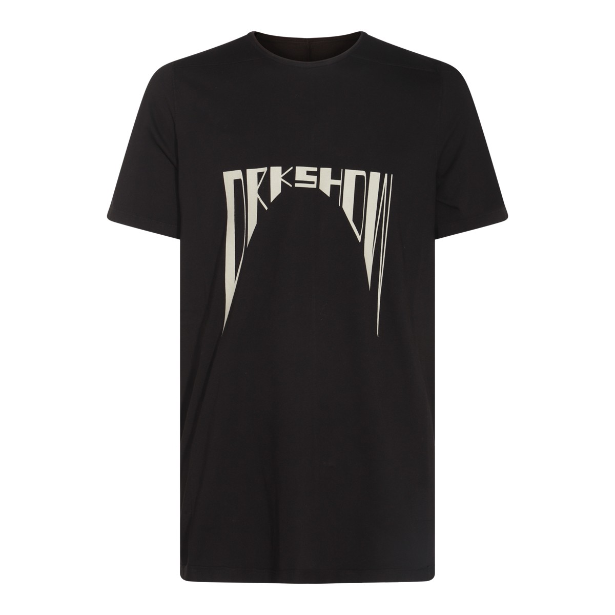 BLACK COTTON T-SHIRT