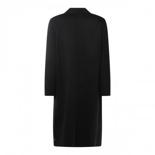 BLACK WOOL COAT