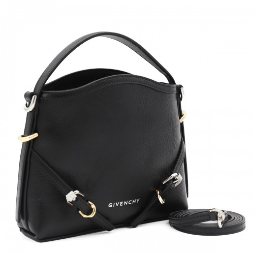 BLACK VOYOU NANO CROSSBODY BAG