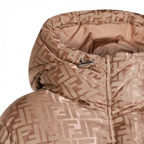 BEIGE DOWN JACKET