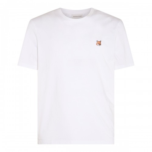 WHITE COTTON T-SHIRT