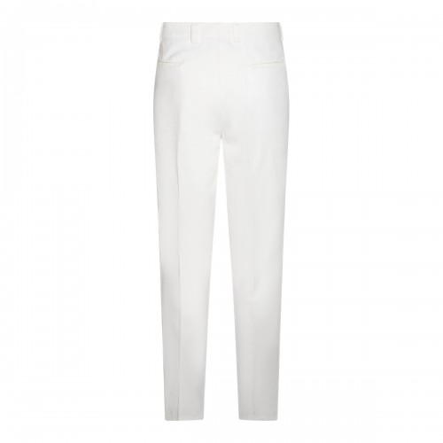 WHITE COTTON PANTS