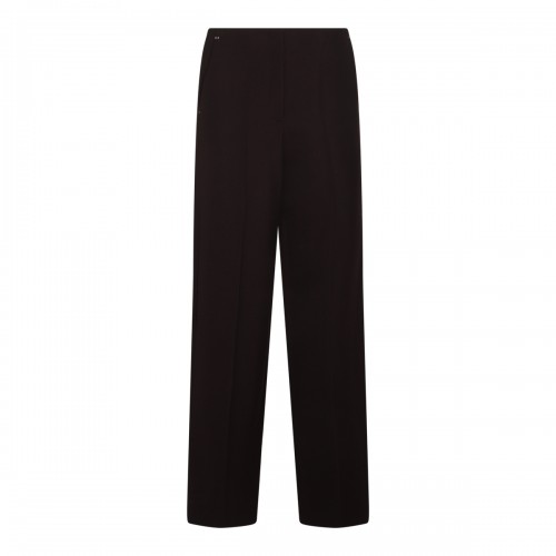 BLACK WOOL PANTS