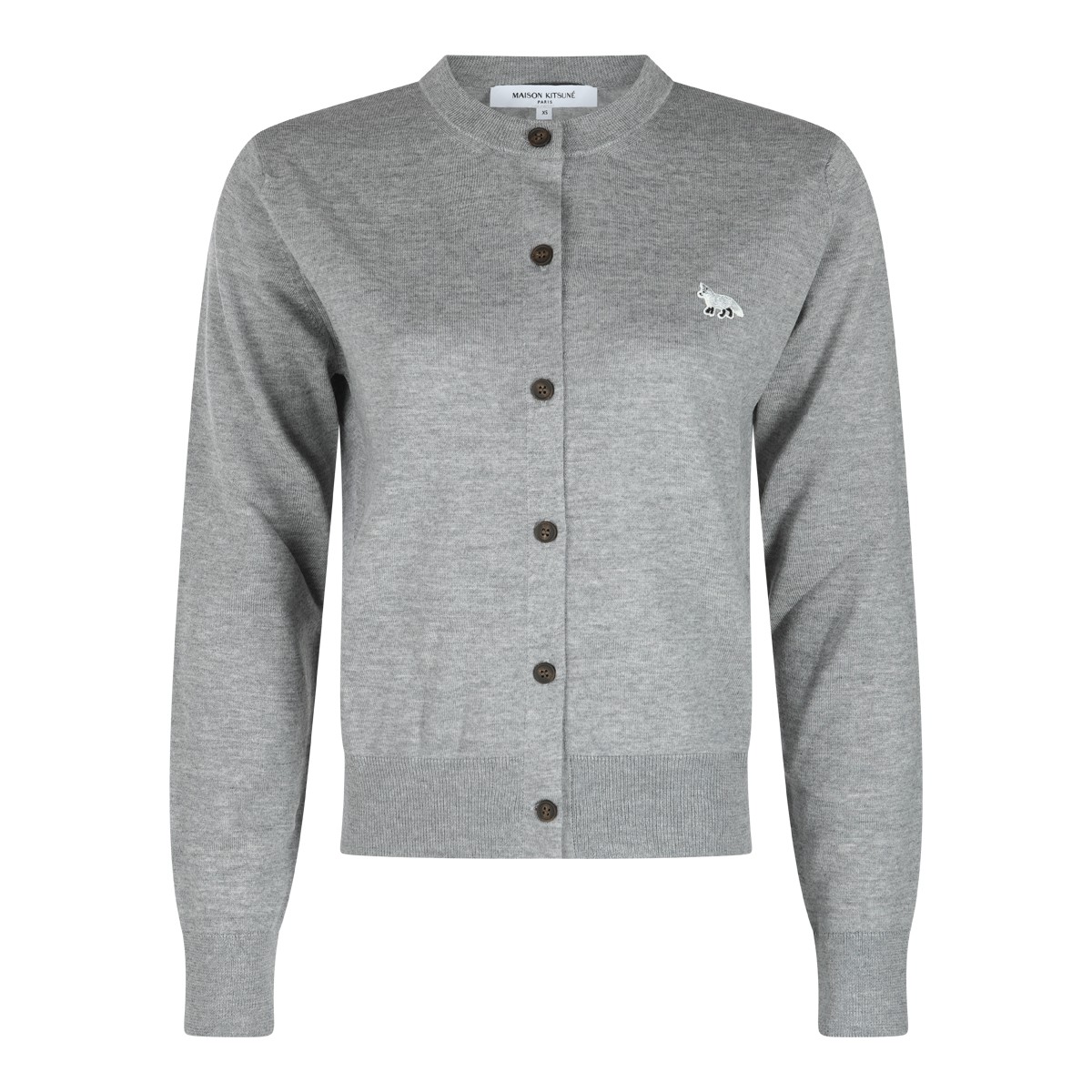 GREY WOOL KNITWEAR