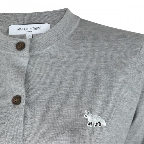 GREY WOOL KNITWEAR