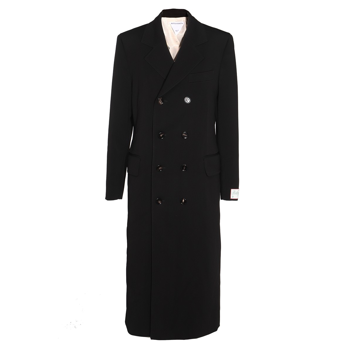 BLACK VISCOSE COAT