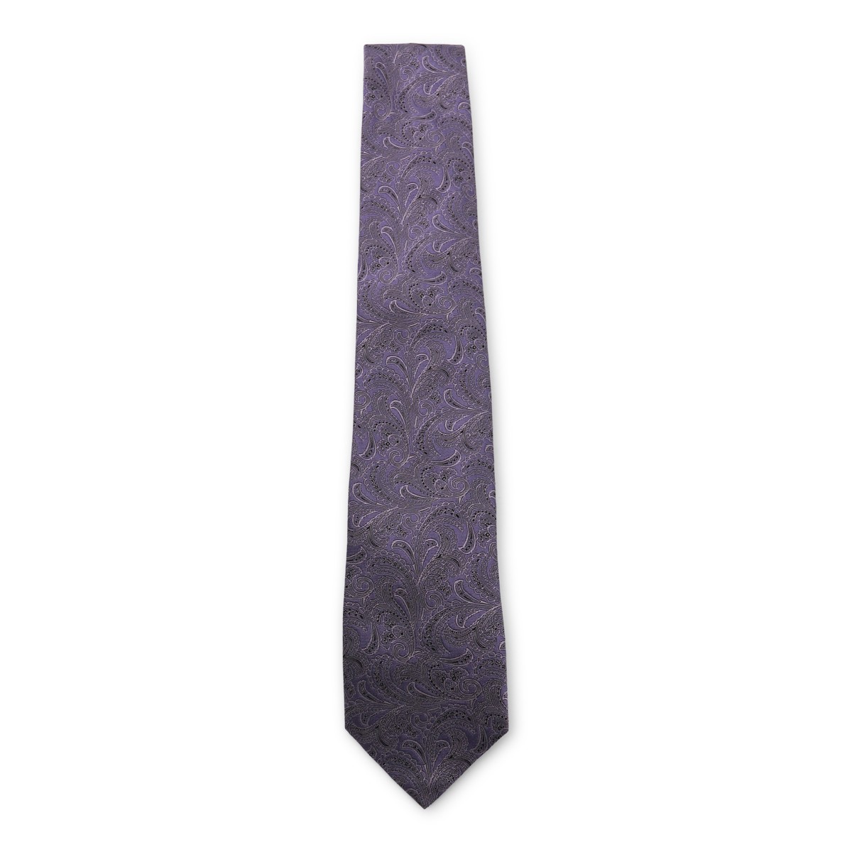 PURPLE SILK TIE