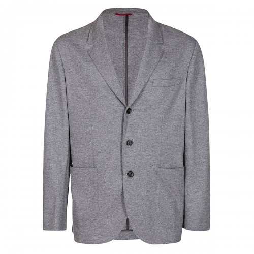 GREY WOOL BLAZER