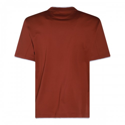 RED COTTON T-SHIRT