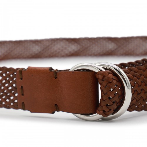 BROWN LEATHER BELT