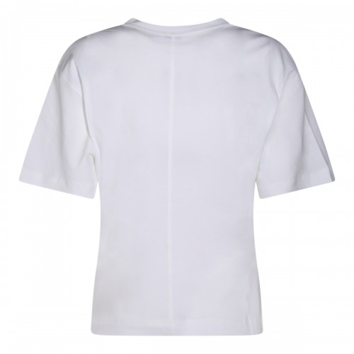 WHITE COTTON T-SHIRT