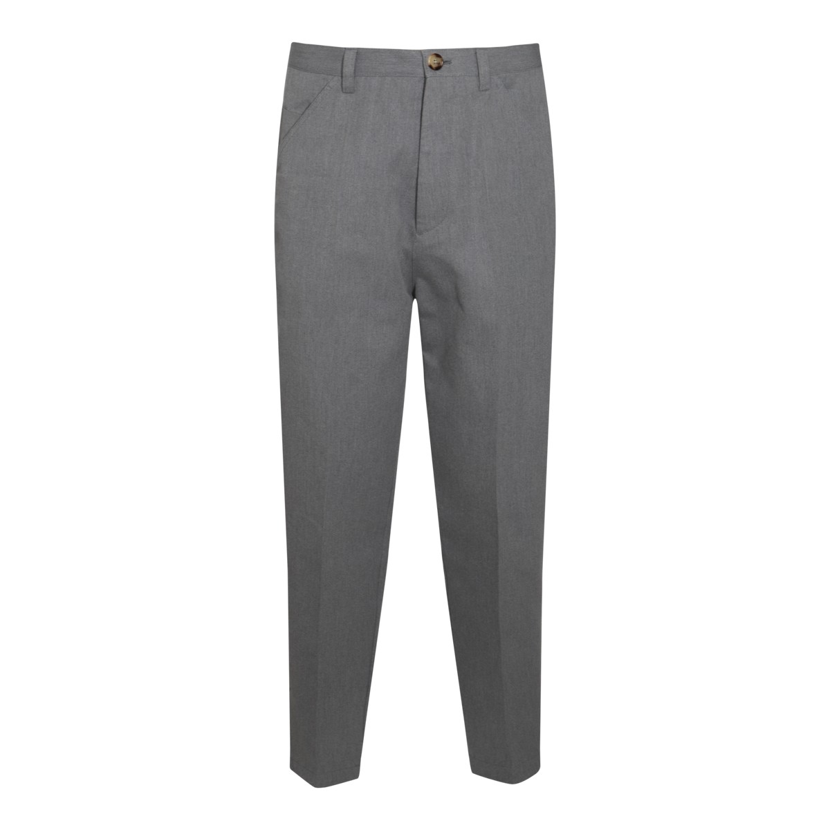 GREY COTTON PANTS