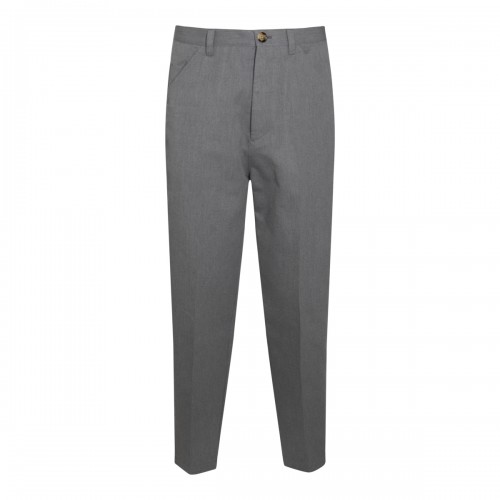 GREY COTTON PANTS