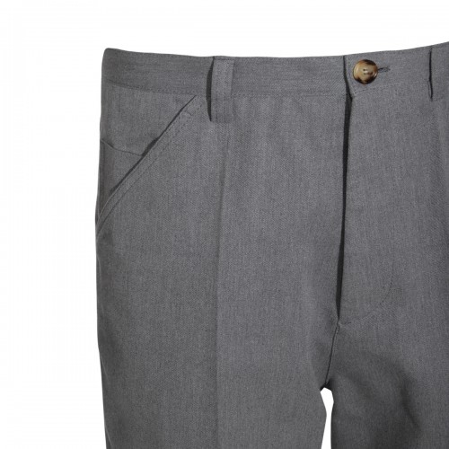 GREY COTTON PANTS