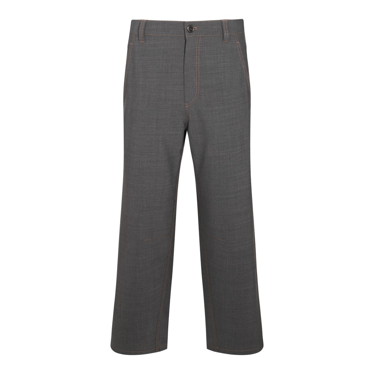 GREY WOOL PANTS