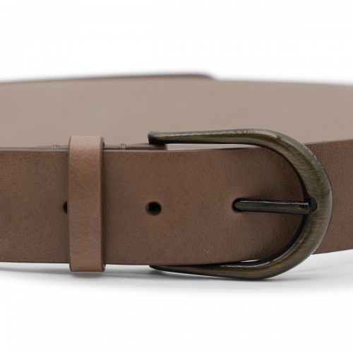 BROWN LEATHER BELT