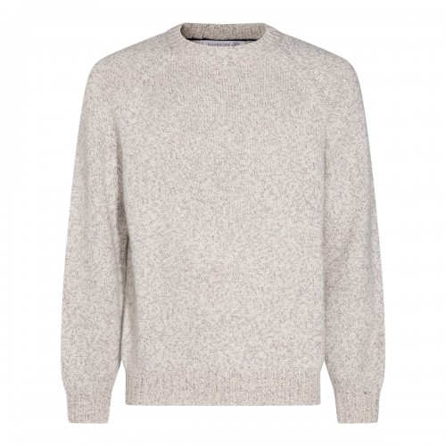 BEIGE WOOL KNITWEAR