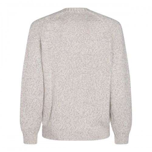 BEIGE WOOL KNITWEAR