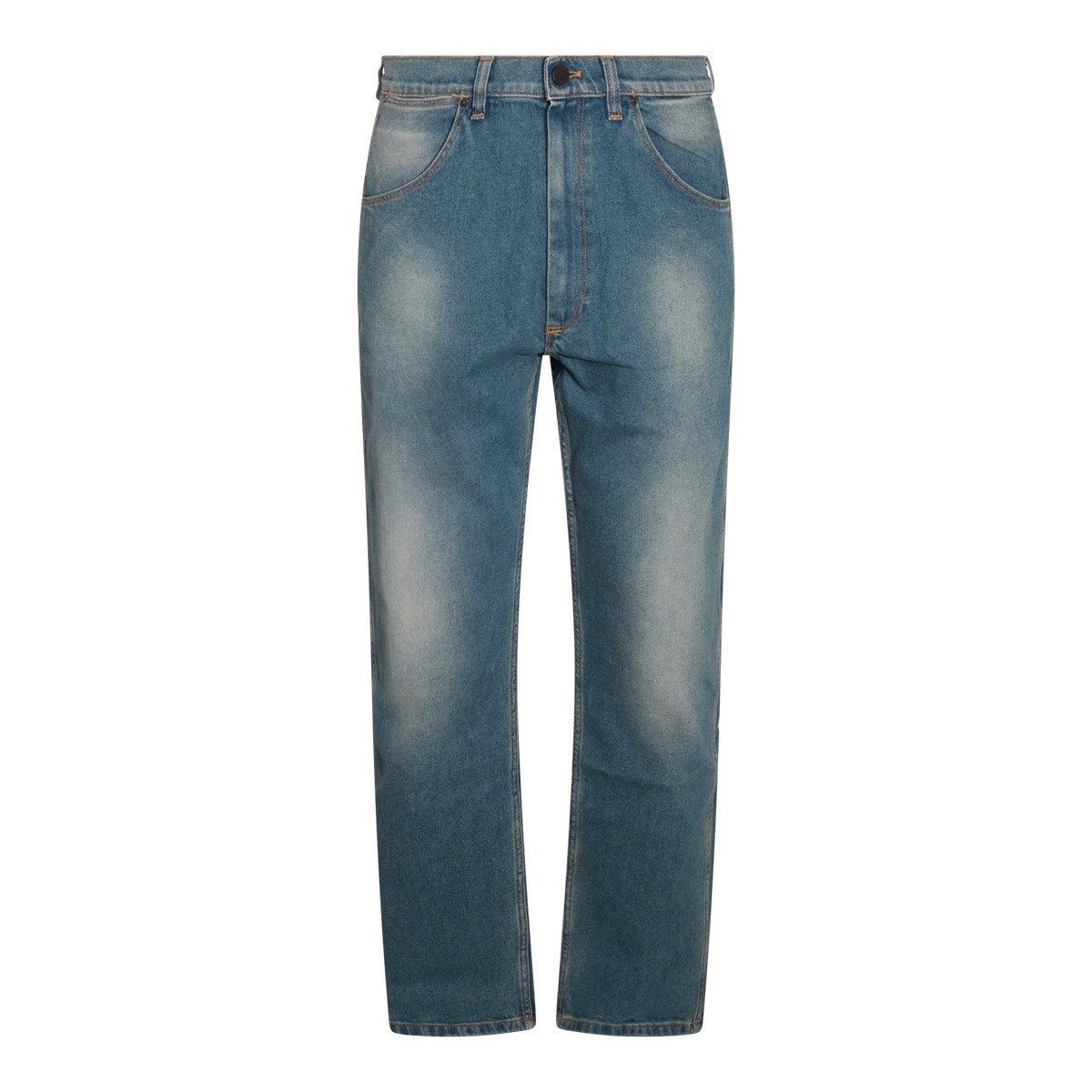 BLUE COTTON DENIM JEANS