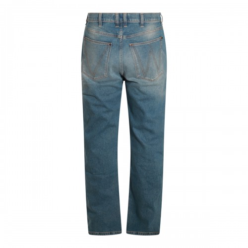 BLUE COTTON DENIM JEANS