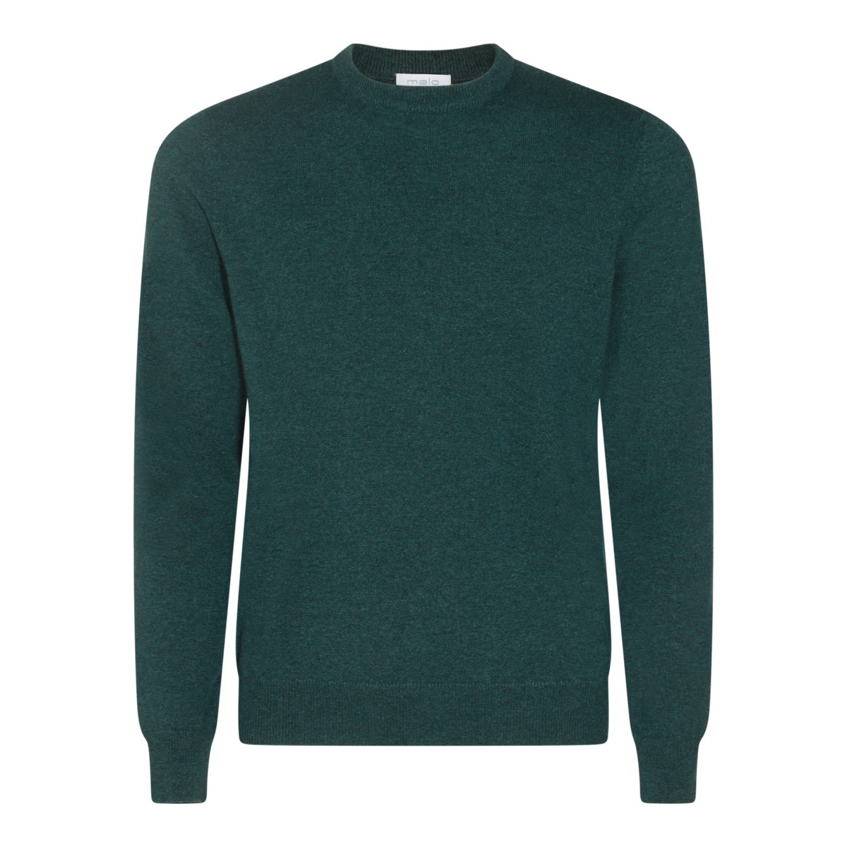 DARK GREEN WOOL KNITWEAR