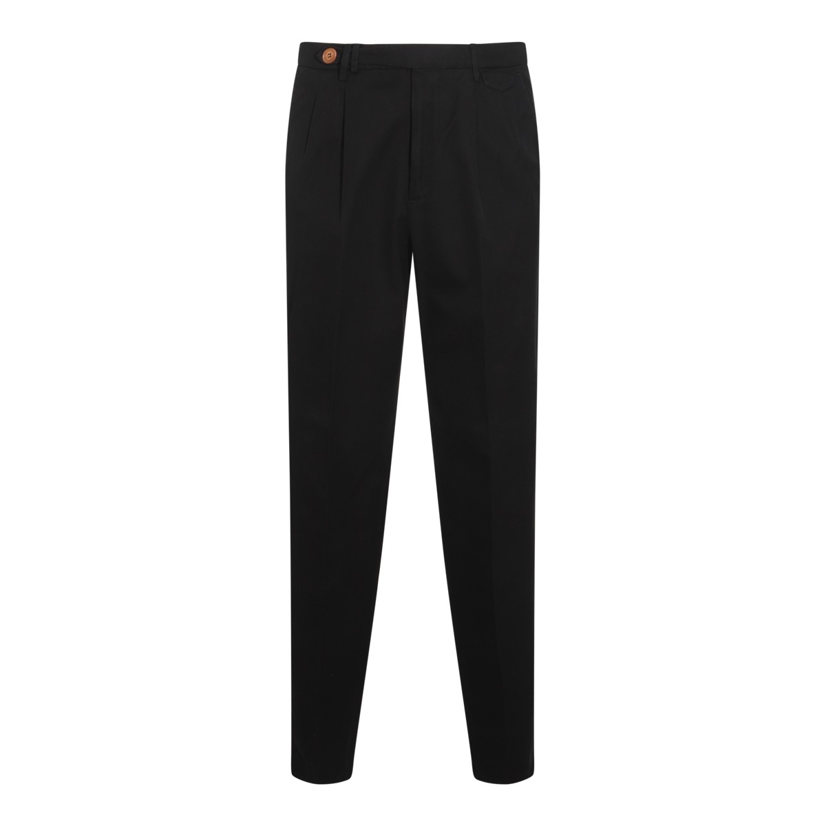 BLACK COTTON PANTS