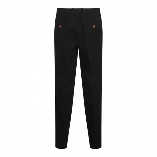 BLACK COTTON PANTS