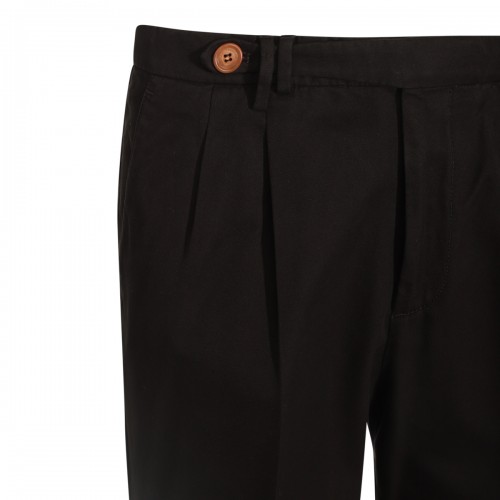 BLACK COTTON PANTS