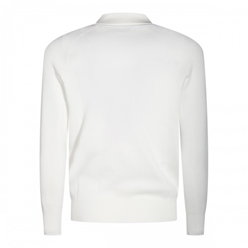 WHITE COTTON KNITWEAR