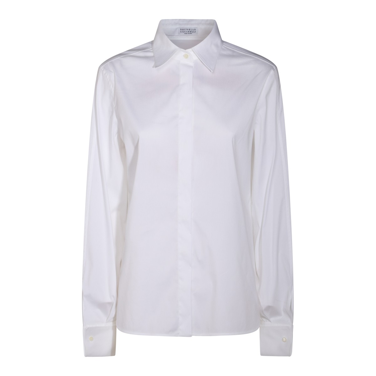 WHITE COTTON SHIRT