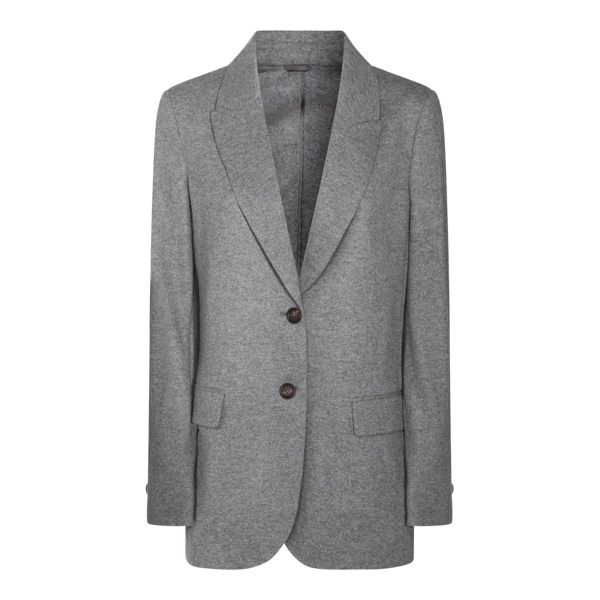 GREY WOOL BLAZER