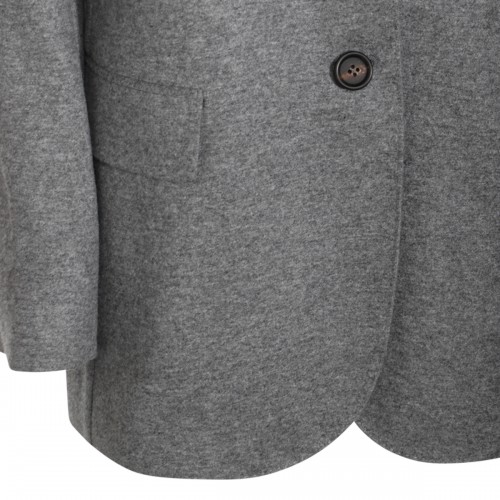 GREY WOOL BLAZER