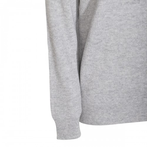 GREY WOOL KNITWEAR