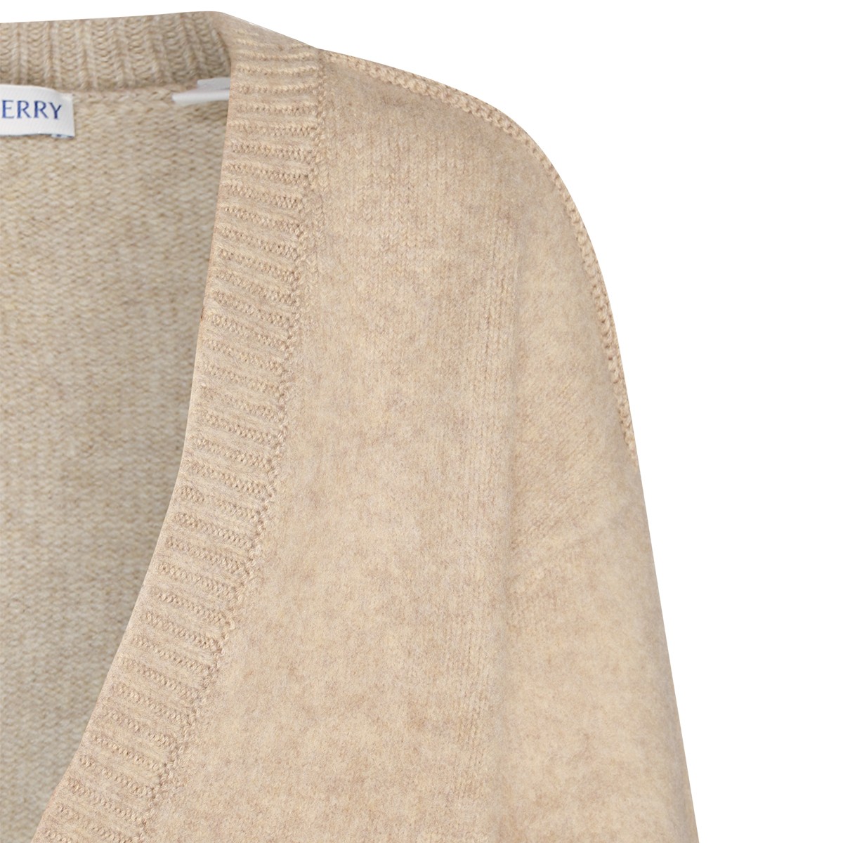 BEIGE WOOL KNITWEAR BEIGE WOOL KNITWEAR