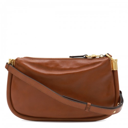 BROWN LEATHER PARATY 24 CROSSBODY BAG