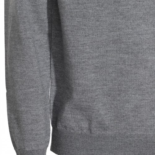 GREY WOOL KNITWEAR