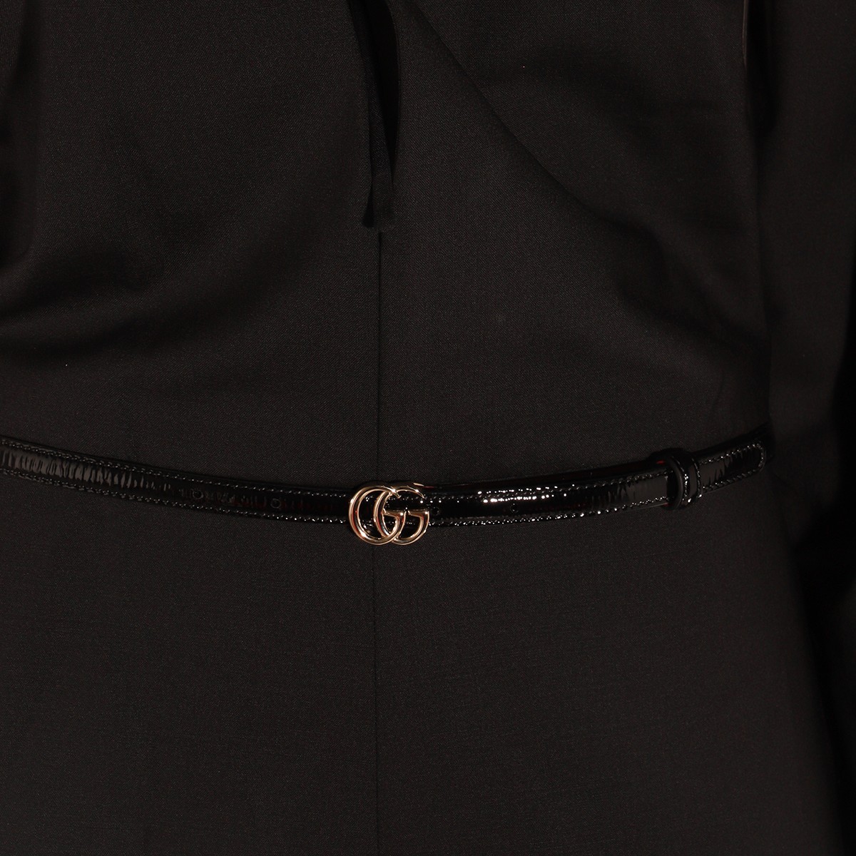 BLACK WOOL JUMPSUITS