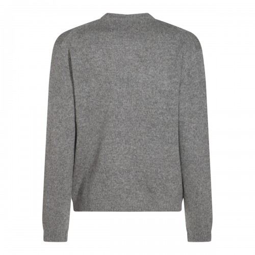 GREY WOOL KNITWEAR