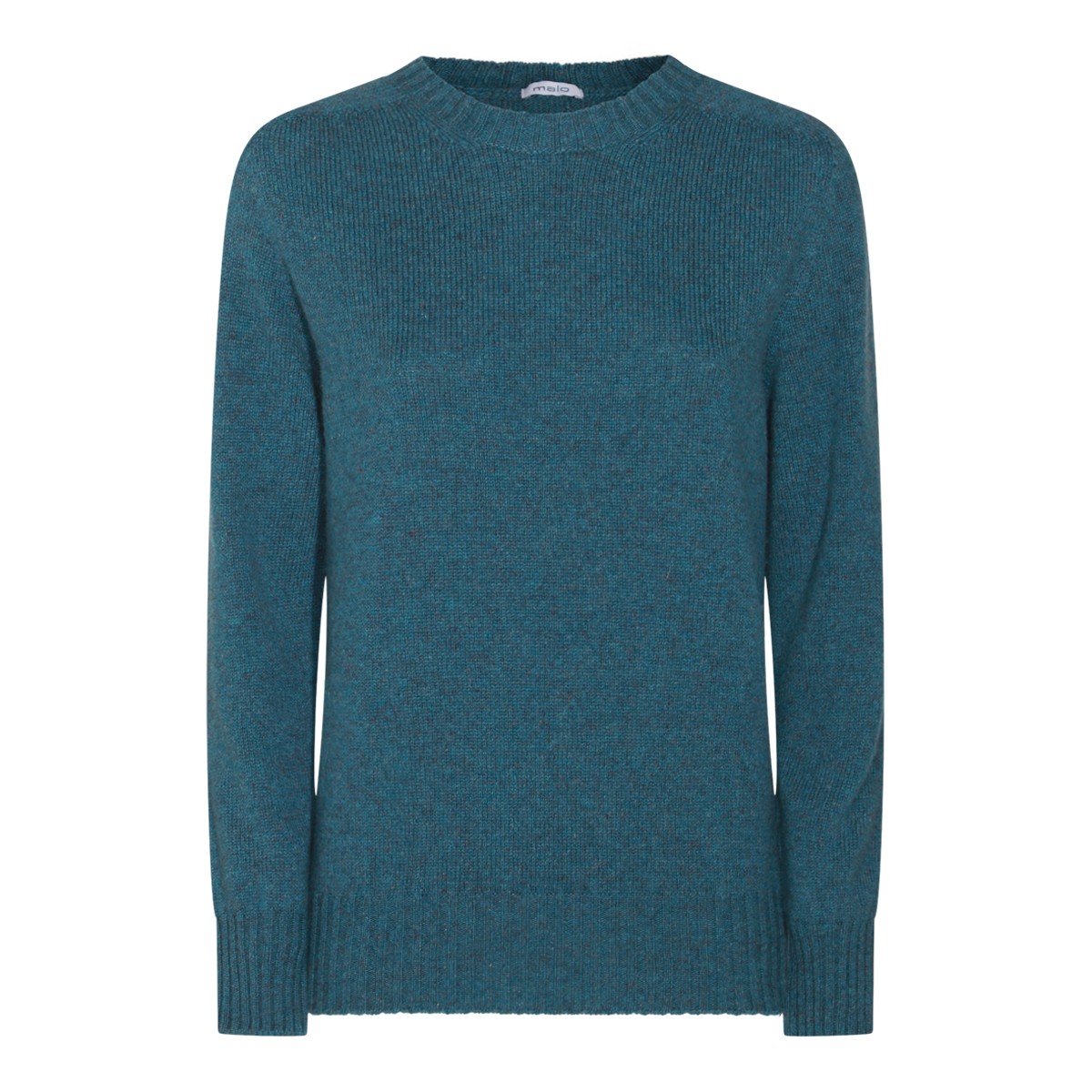 BLUE WOOL KNITWEAR