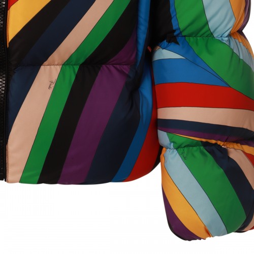 MULTICOLOR DOWN JACKET