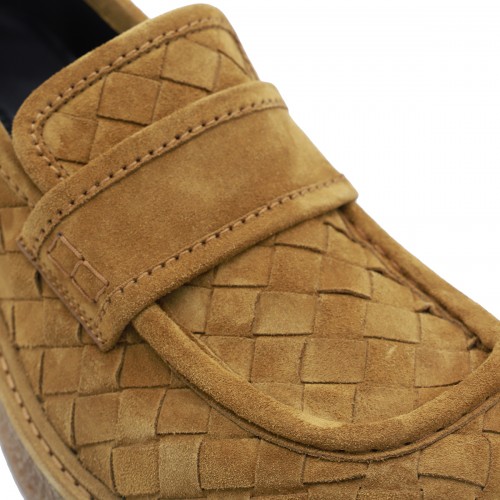 CAMEL LOAFERS