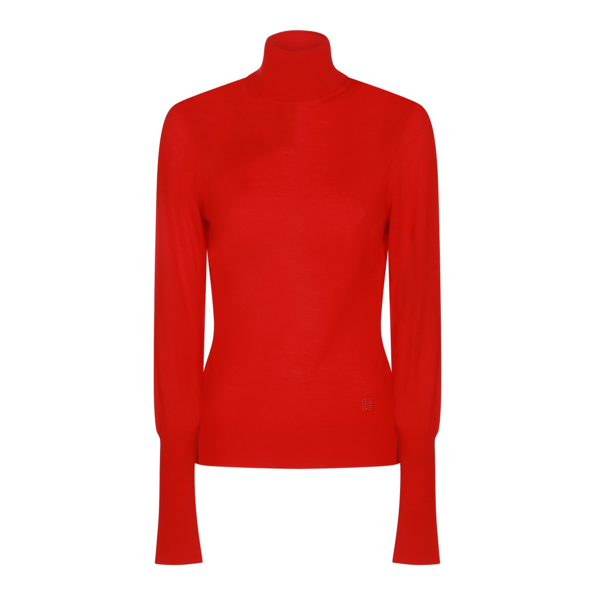 RED WOOL KNITWEAR