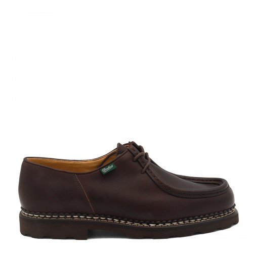 DARK BROWN MICHAEL LACE UP SHOES