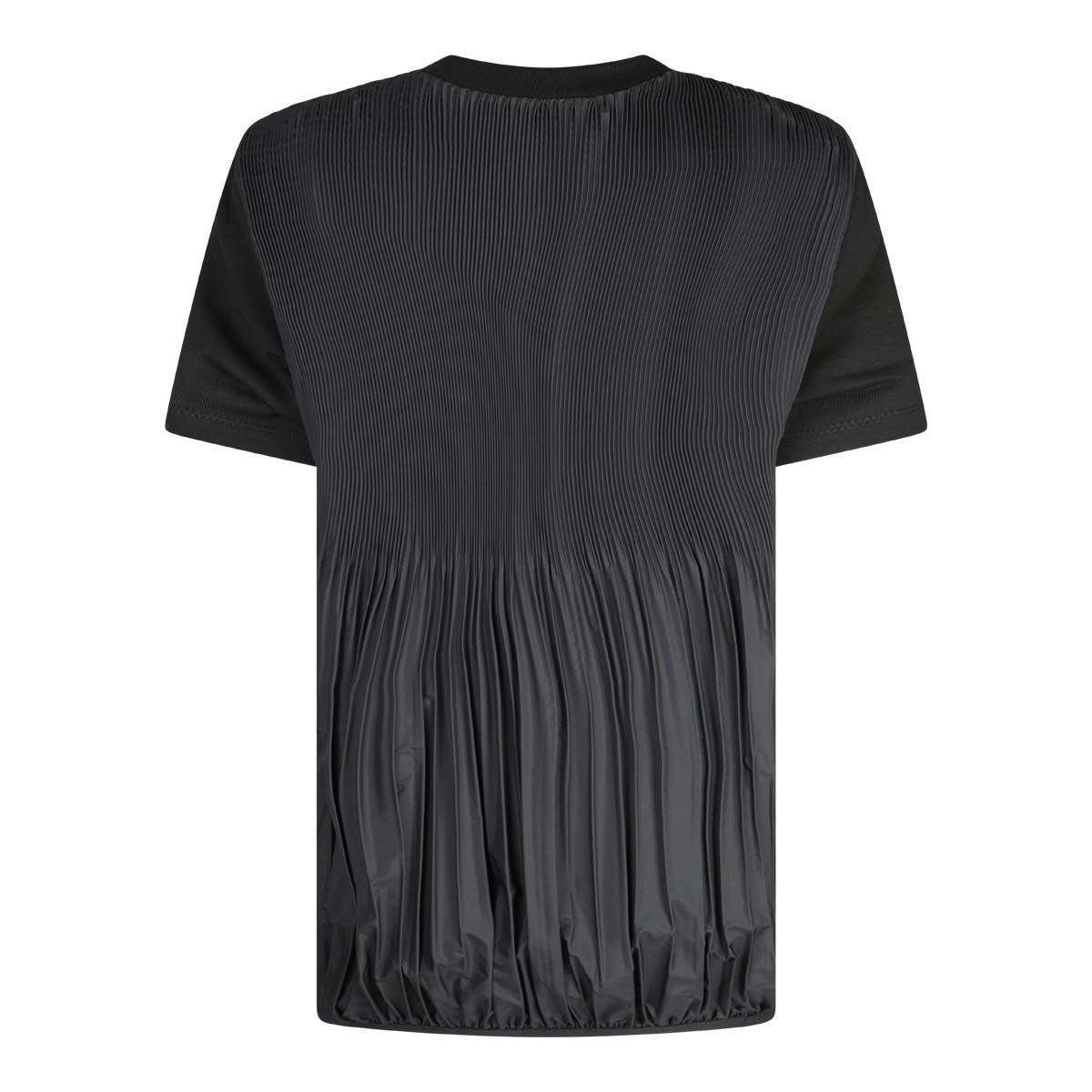 BLACK COTTON T-SHIRT BLACK COTTON T-SHIRT