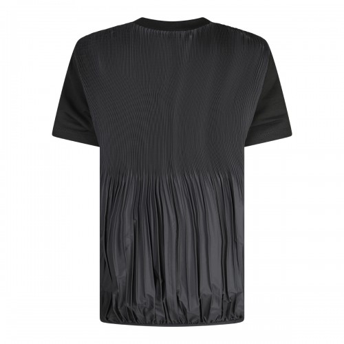 BLACK COTTON T-SHIRT