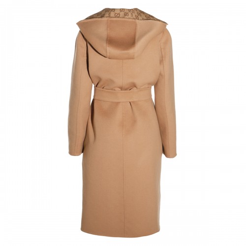 CAMEL WOOL COAT