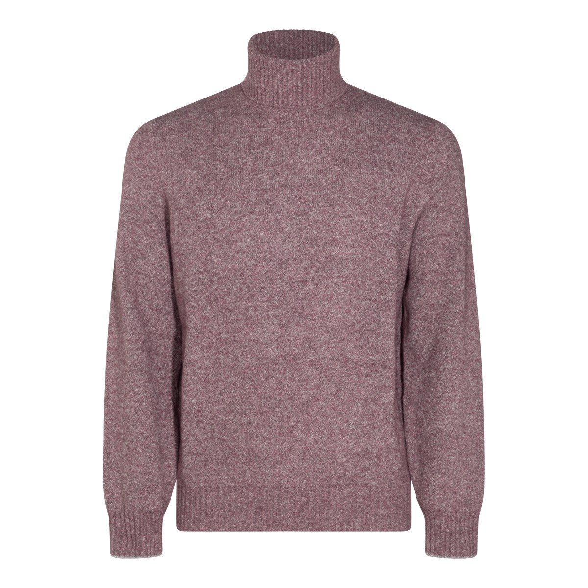 PURPLE WOOL KNITWEAR