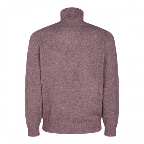 PURPLE WOOL KNITWEAR